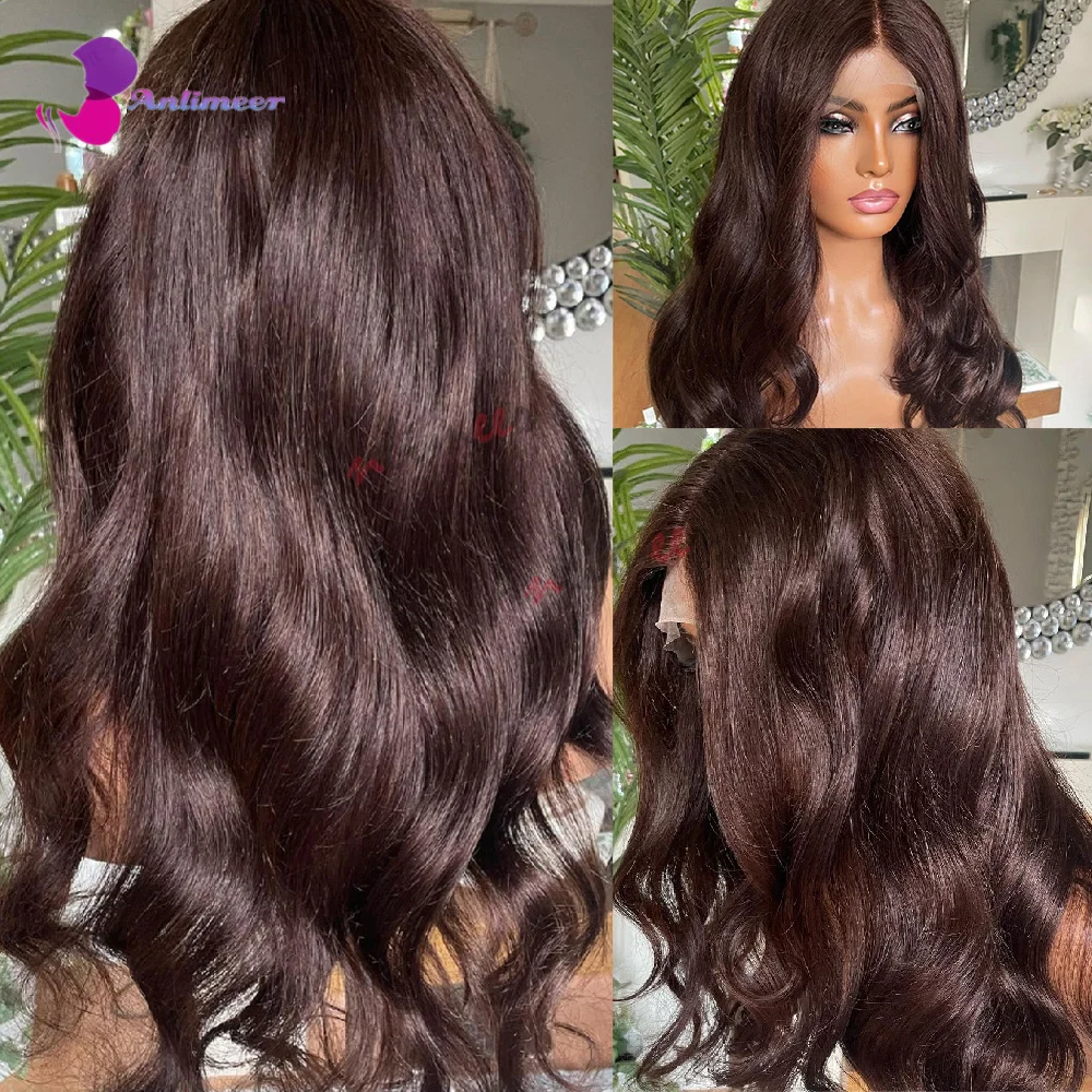 Chocolate Brown Lace Front Wig Human Hair Loose Body Wave Real Hair Wig for Women Silk Base Frontal Lace Wig 250% Density Wig
Chocolate Brown Lace Front Wig Human Hair Loose Body Wave Real Hair Wig for Women Silk Base Frontal Lace Wig 250% Density Wig