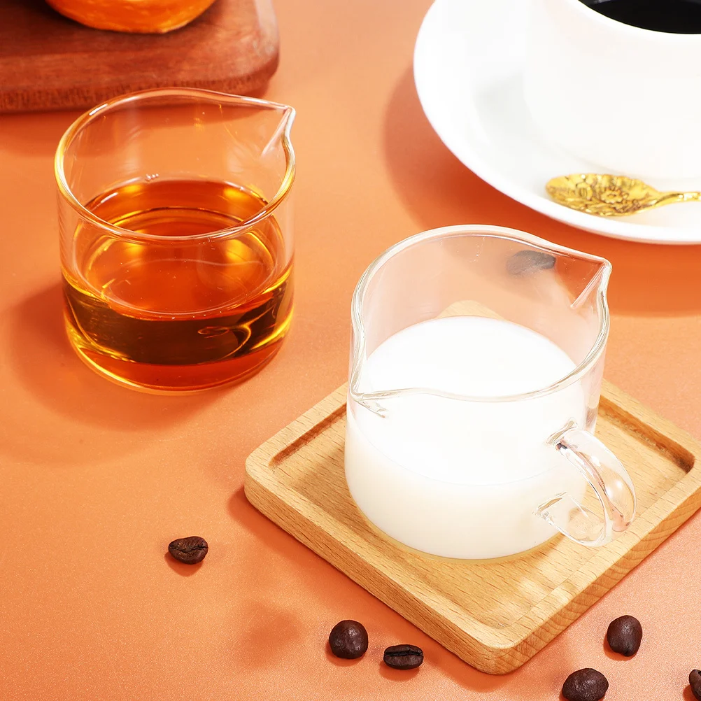 2 Pcs Drinking Cup Syrup Transparent Drinks Multifunctional Coffee Measuring Milk Pitcher Espresso Frother
2 Pcs Drinking Cup Syrup Transparent Drinks Multifunctional Coffee Measuring Milk Pitcher Espresso Frother