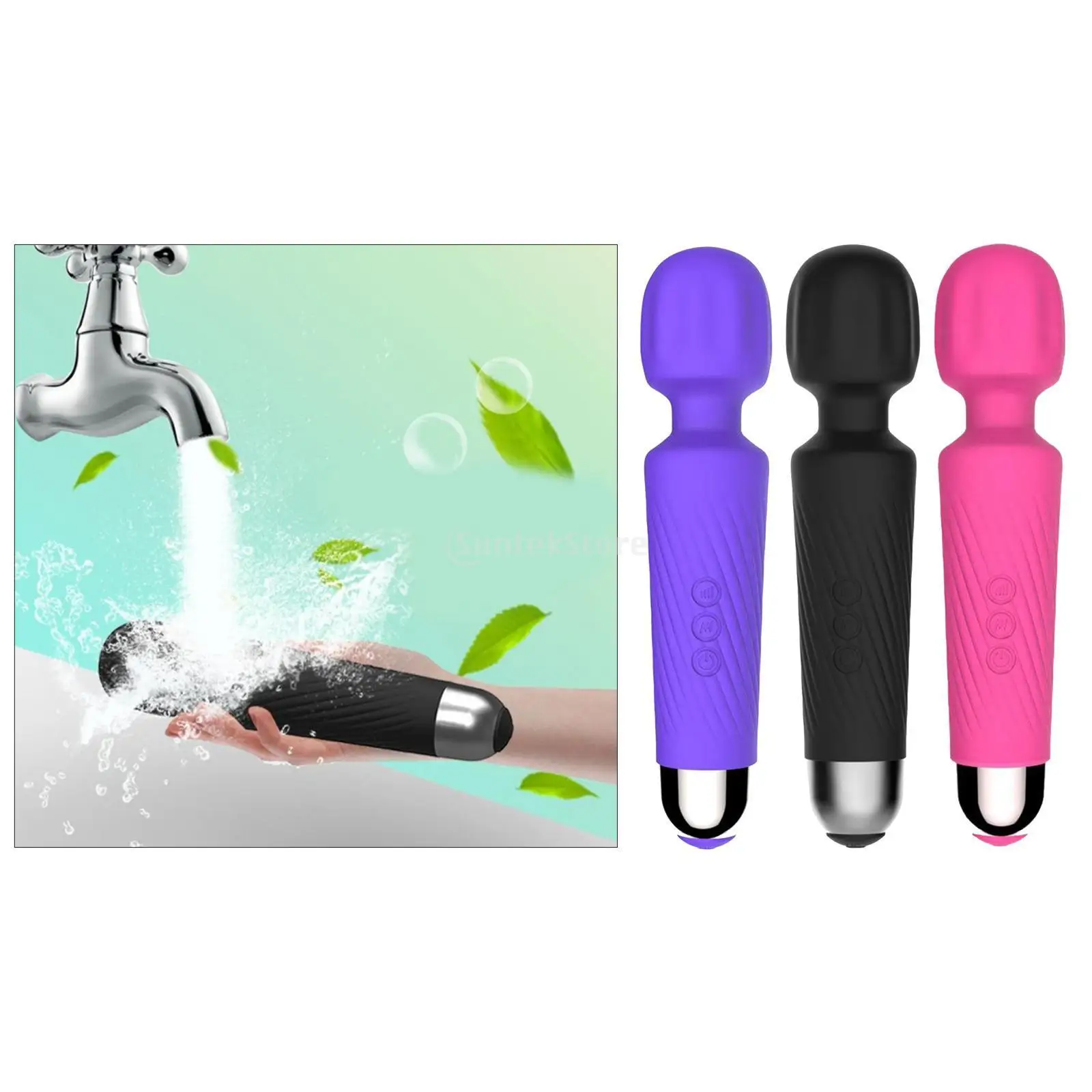 2 шт. массажер 8 скоростей мощный мини-массажер для расслабляющего тела
2 шт. массажер 8 скоростей мощный мини-массажер для расслабляющего тела