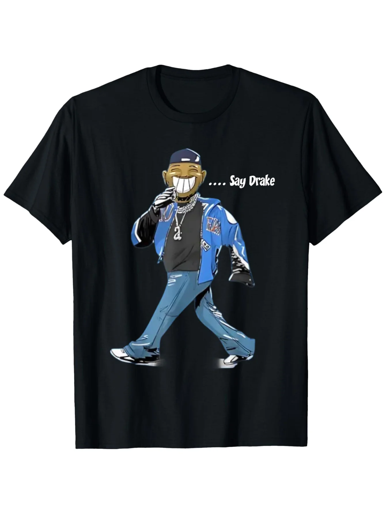 Drake Graphic Cotton T-Shirt for Men Women "Say Drake" Design, 100% Cotton, Comfortable Stylish, Perfect for Casual Wear
Drake Graphic Cotton T-Shirt for Men Women "Say Drake" Design, 100% Cotton, Comfortable Stylish, Perfect for Casual Wear