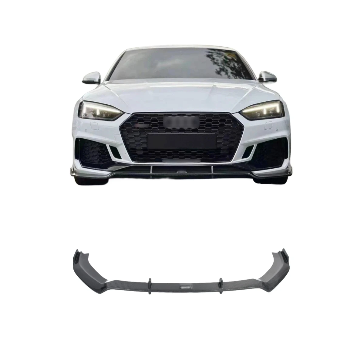 High Quality Carbon Fiber Front Lip For B9 RS5 KB Style Hole Sale Car Front Bumper Bodykit 2017-2019
High Quality Carbon Fiber Front Lip For B9 RS5 KB Style Hole Sale Car Front Bumper Bodykit 2017-2019