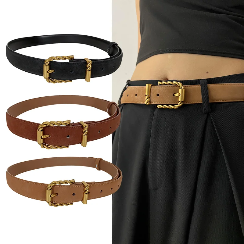 Fashion Real leather belt For Women Deer High-end Luxury Brands Elegant bussiness Women's Belt Female Western Cowgirl Jeans Belt
Fashion Real leather belt For Women Deer High-end Luxury Brands Elegant bussiness Women's Belt Female Western Cowgirl Jeans Belt