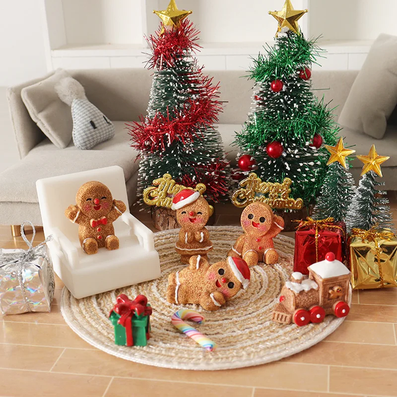 16Pcs Mini Gingerbread Christmas Decor Set Tree Gift Train Sofa Chair for Dollhouse DIY Craft Micro Scene Decoration Kit
16Pcs Mini Gingerbread Christmas Decor Set Tree Gift Train Sofa Chair for Dollhouse DIY Craft Micro Scene Decoration Kit