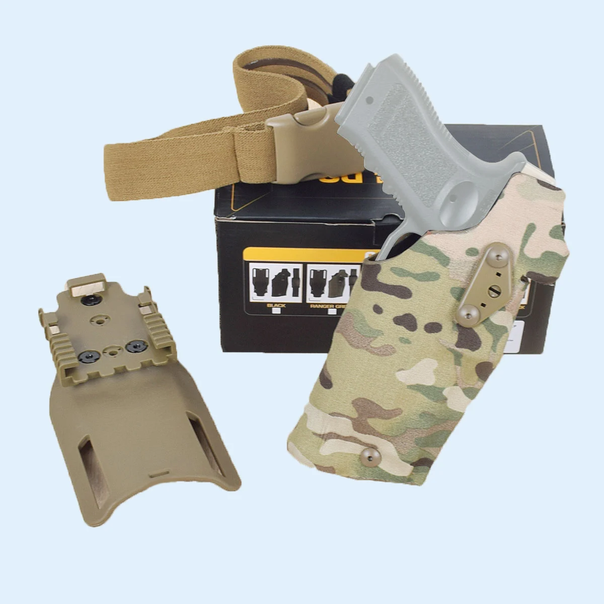 Тактическая кобура для пистолета для Glock 17 19, совместимая с X300 X300U, быстрое крепление-адаптер, кобура
Тактическая кобура для пистолета для Glock 17 19, совместимая с X300 X300U, быстрое крепление-адаптер, кобура