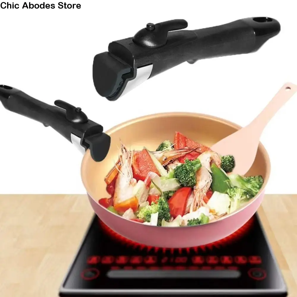 Anti-Scalding Detachable Replacement Pot Clip Universal Ergonomic Removable Pot Handle Black Bakelite Pot Gripper Stockpot
Anti-Scalding Detachable Replacement Pot Clip Universal Ergonomic Removable Pot Handle Black Bakelite Pot Gripper Stockpot