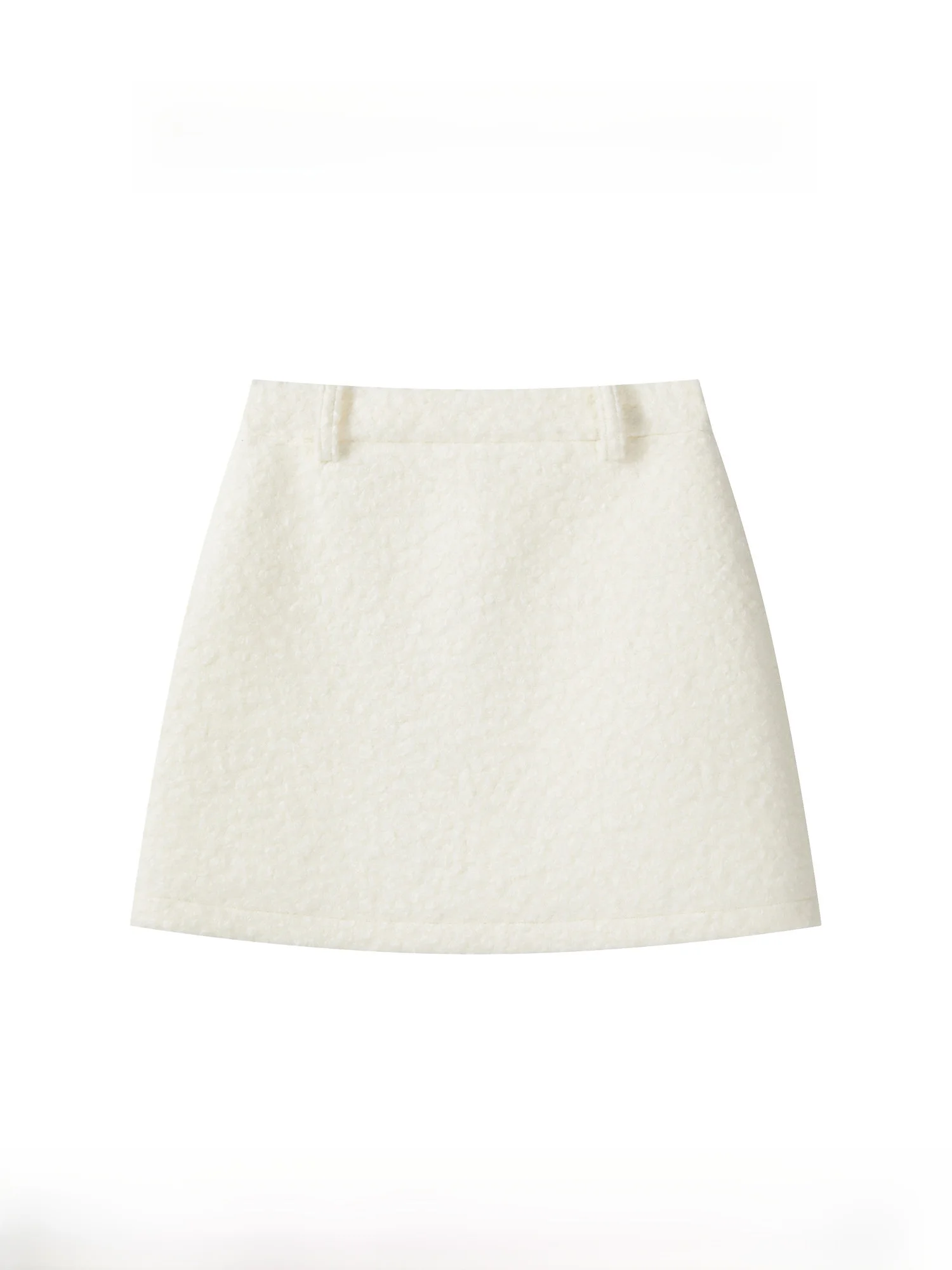 Slimming High Waist A-Line Skirt in White Furry Fabric for Women Winter New Sle ort Skirt Skin-friendly Breathable
Slimming High Waist A-Line Skirt in White Furry Fabric for Women Winter New Sle ort Skirt Skin-friendly Breathable