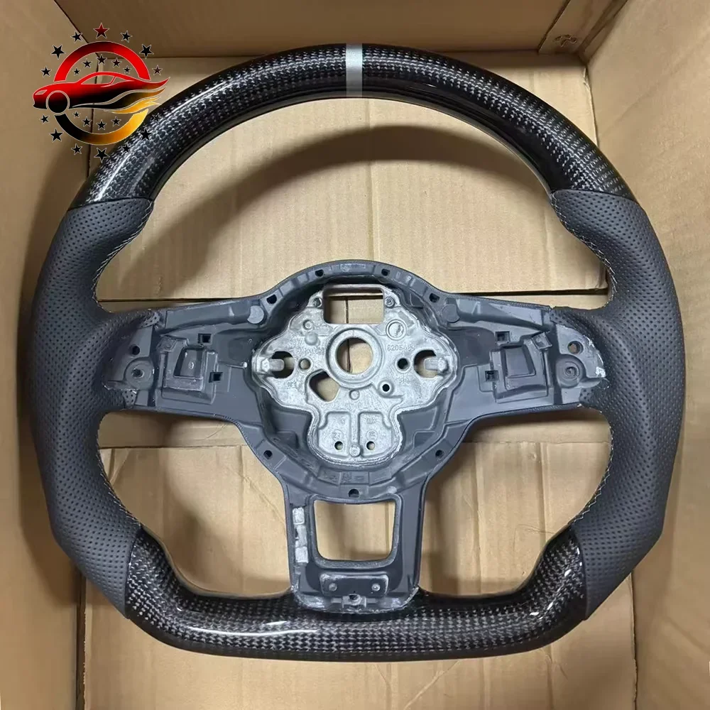 For VW Tiguan Passat Golf MK7 7.5 GTI GTD GTE 2013-2020 Polo DSG Alcantara Carbon Fiber Sport RLINE Steering Wheel leather
For VW Tiguan Passat Golf MK7 7.5 GTI GTD GTE 2013-2020 Polo DSG Alcantara Carbon Fiber Sport RLINE Steering Wheel leather