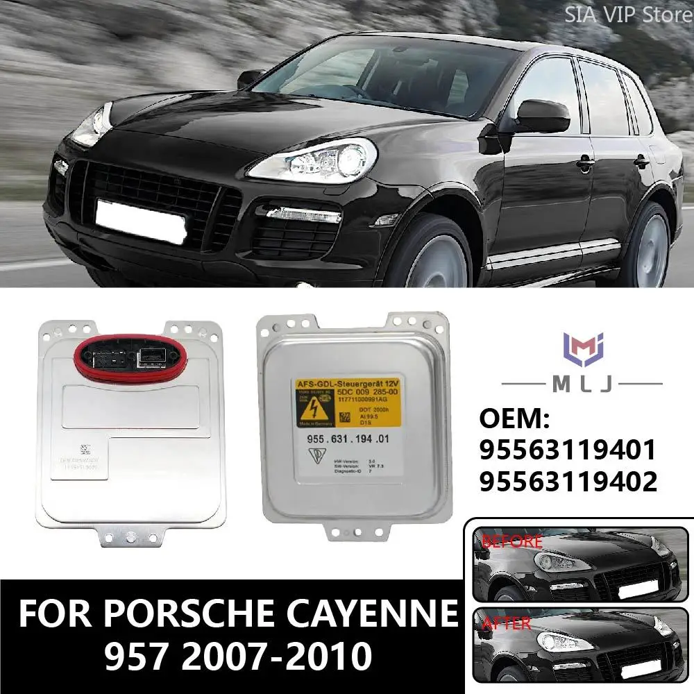 5DC00928500 For Porsche Cayenne 957 2007-2010 D1S Xenon Lamp Ballast Headlight AFS Control Unit Module 95563119401 95563119402
5DC00928500 For Porsche Cayenne 957 2007-2010 D1S Xenon Lamp Ballast Headlight AFS Control Unit Module 95563119401 95563119402