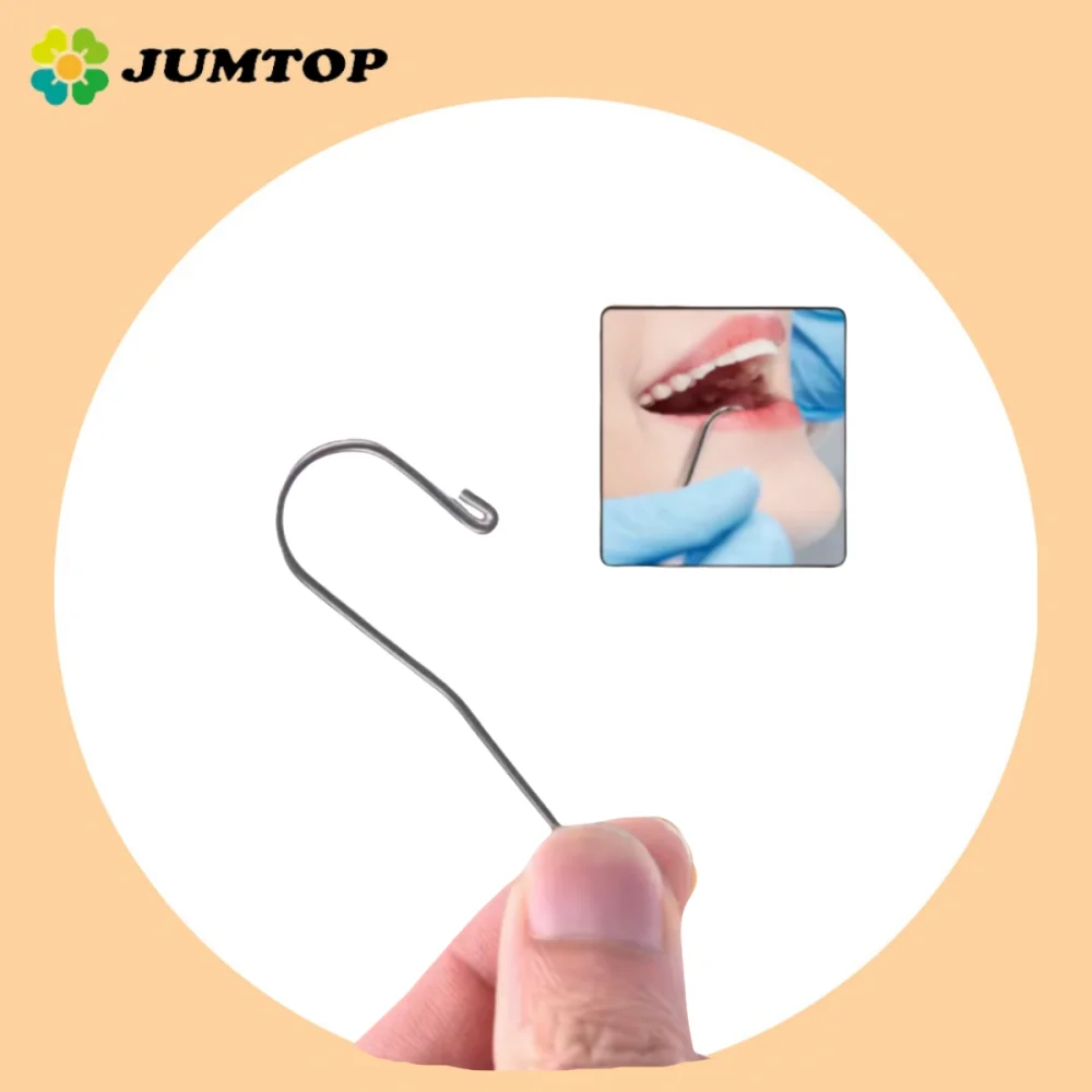 5Pcs Dental Root Measuring Lip Hook Tools Fit for Woodpecker Locator Dentist Labial Hook Root Tester Instrument Autoclavable
5Pcs Dental Root Measuring Lip Hook Tools Fit for Woodpecker Locator Dentist Labial Hook Root Tester Instrument Autoclavable