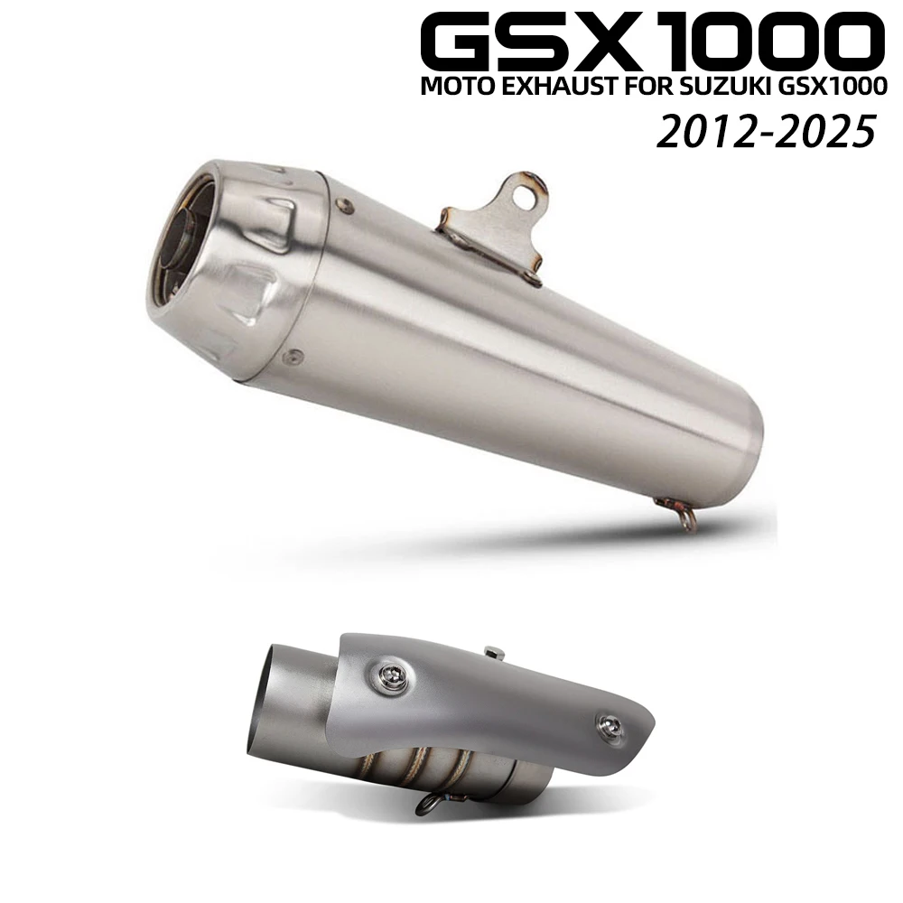 GSXR1000 Exhaust Muffler For Suzuki GSXR1000R GSX-R1000/R1000R 2012-2025 Motorcycle Exhausts Slip on Line Kit Pro Race Tail Tube
GSXR1000 Exhaust Muffler For Suzuki GSXR1000R GSX-R1000/R1000R 2012-2025 Motorcycle Exhausts Slip on Line Kit Pro Race Tail Tube