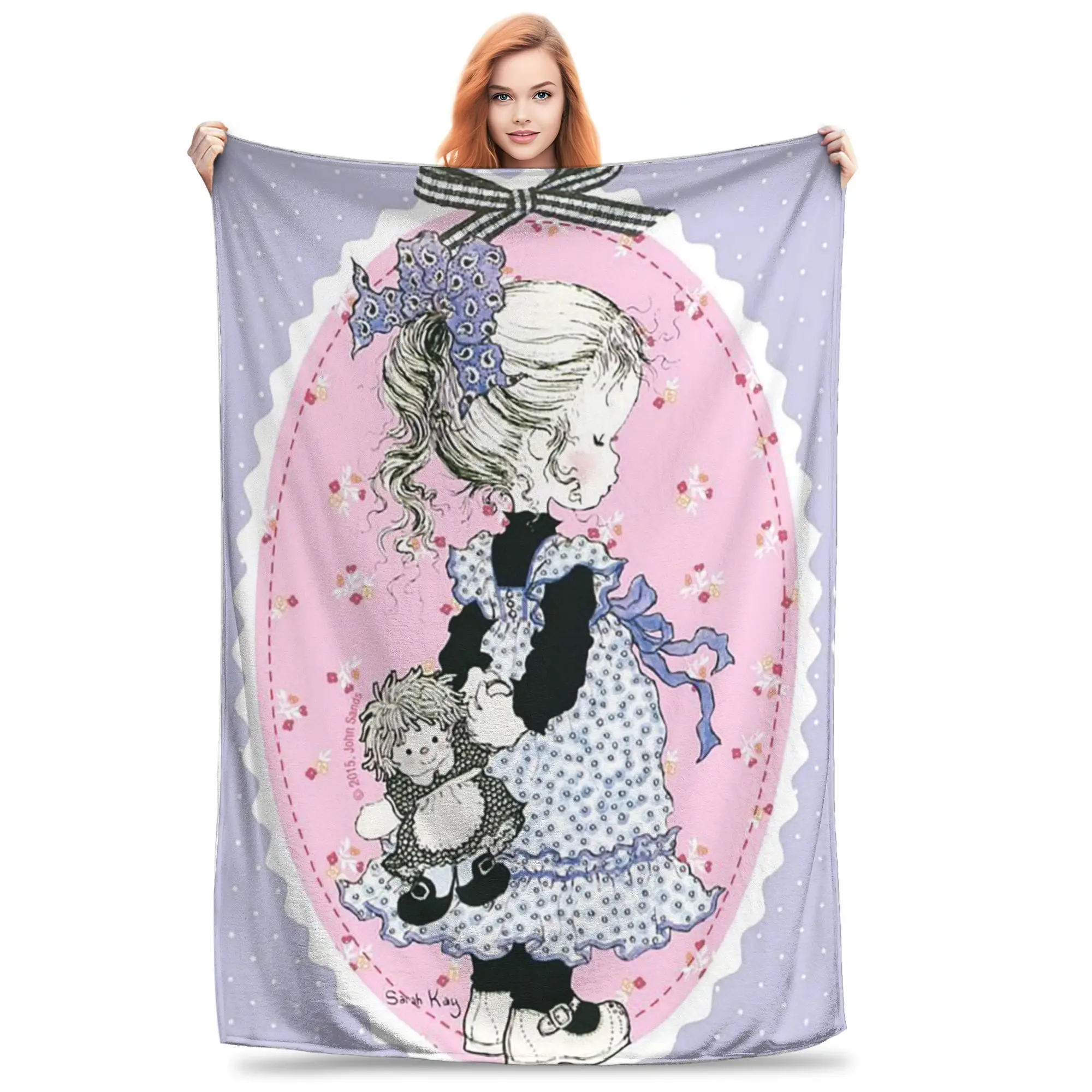 Flannel Throw Blanket Sarah Kay Kitten Knitted Warm Plush Blankets Soft Bedspread for Bed Living room Home Picnic Sofa
Flannel Throw Blanket Sarah Kay Kitten Knitted Warm Plush Blankets Soft Bedspread for Bed Living room Home Picnic Sofa