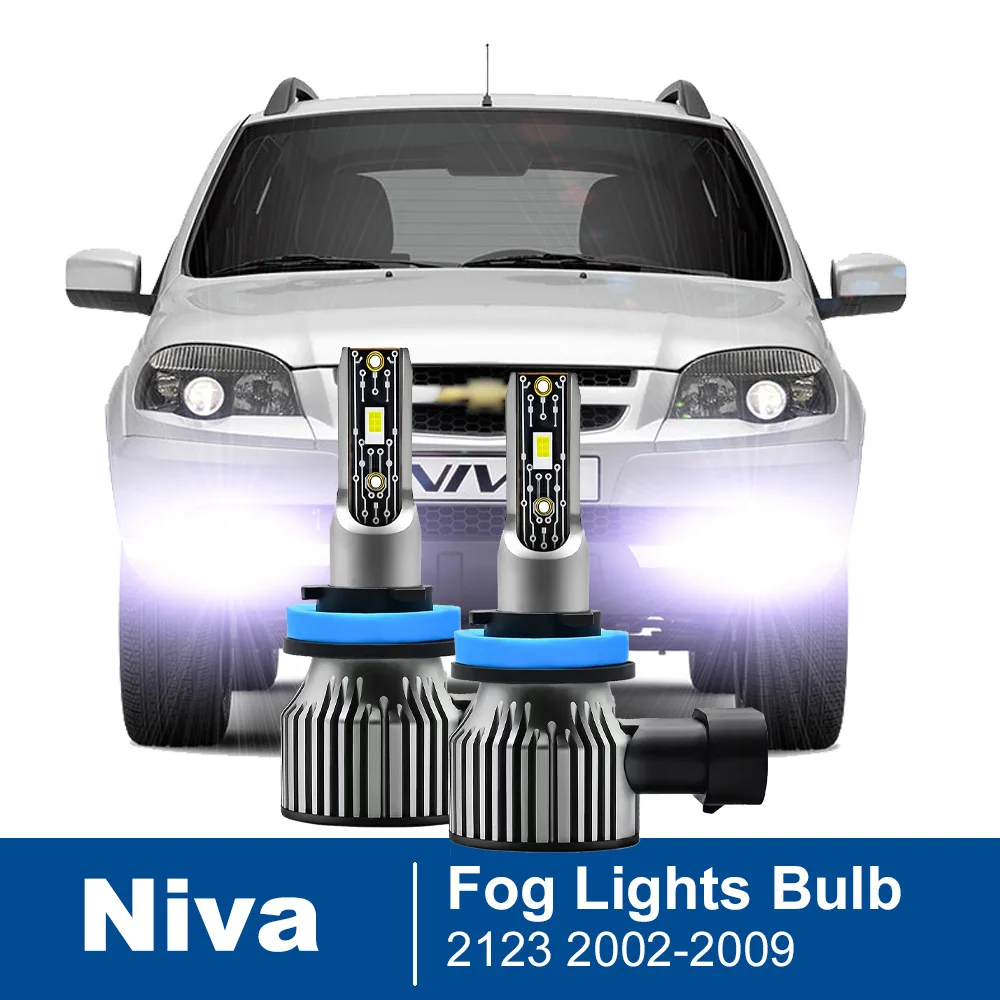 2pcs Led Car Fog Lamp For Chevrolet Niva 2123 2002 2003 2004 2005 2006 2007-2009 Front Fog Light Bulb Car Accessories Canbus
2pcs Led Car Fog Lamp For Chevrolet Niva 2123 2002 2003 2004 2005 2006 2007-2009 Front Fog Light Bulb Car Accessories Canbus