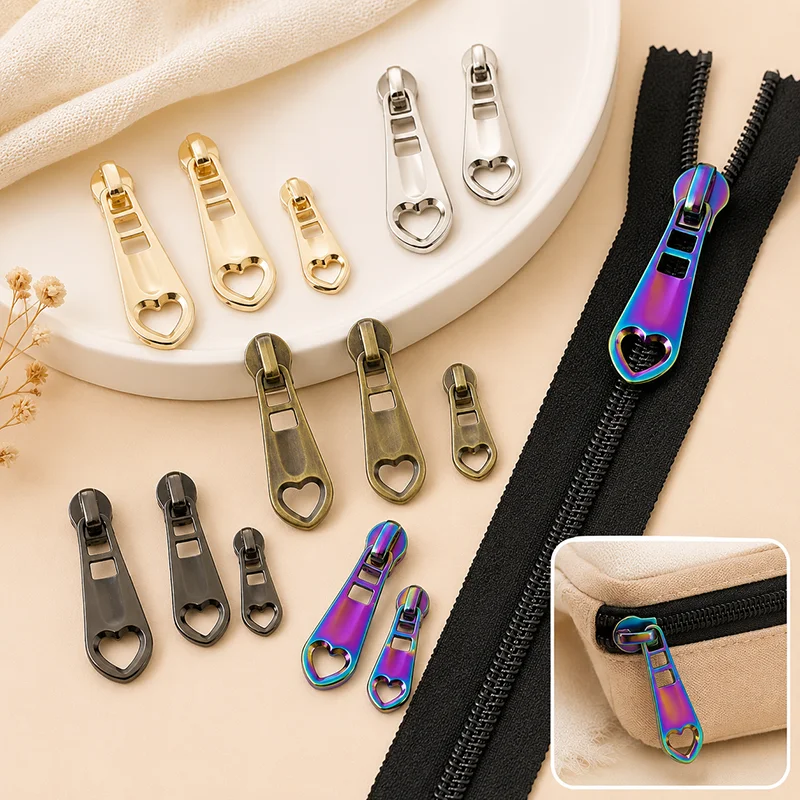 10/20/30Pcs No3/No5 Nylon Zipper Sliders Zip Puller Replacement Clothes Bag Repair Kit Sewing Accessories Head Parts Pouch DIY
10/20/30Pcs No3/No5 Nylon Zipper Sliders Zip Puller Replacement Clothes Bag Repair Kit Sewing Accessories Head Parts Pouch DIY
