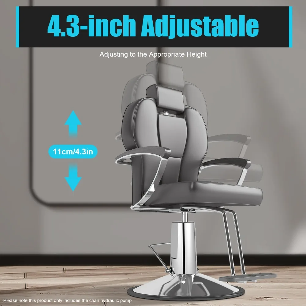 Barber Chair Hydraulic Pump 4 Bolt Salon Chairs Replacement Hydraulic Pump Adjustable Height Load 440Lbs for Salon Tattoo Chair
Barber Chair Hydraulic Pump 4 Bolt Salon Chairs Replacement Hydraulic Pump Adjustable Height Load 440Lbs for Salon Tattoo Chair