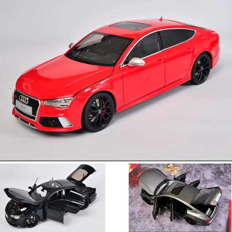 Kengfai масштаб 1:18 2016, RS7 Sportback, имитация сплава, модель автомобиля, статическая коллекция, украшенные праздничные подарки, игрушки, сувенирный подарок
Kengfai масштаб 1:18 2016, RS7 Sportback, имитация сплава, модель автомобиля, статическая коллекция, украшенные праздничные подарки, игрушки, сувенирный подарок