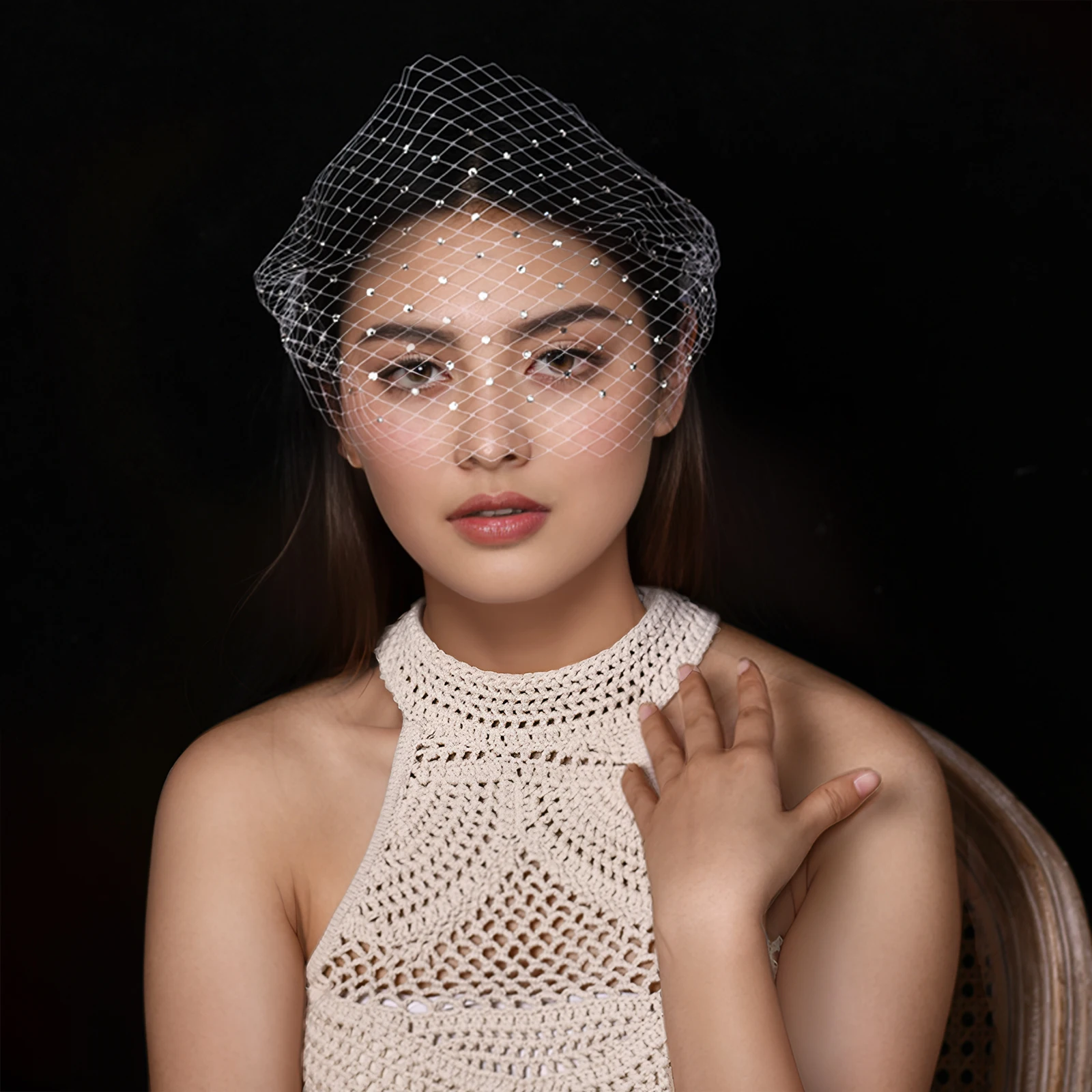 TOPQUEEN Свадебная сетчатая фата со стразами, фата, свадебные аксессуары, лента, расческа для волос, белая сетка, женская фестивальная маска для выпускного вечера MA37
TOPQUEEN Свадебная сетчатая фата со стразами, фата, свадебные аксессуары, лента, расческа для волос, белая сетка, женская фестивальная маска для выпускного вечера MA37