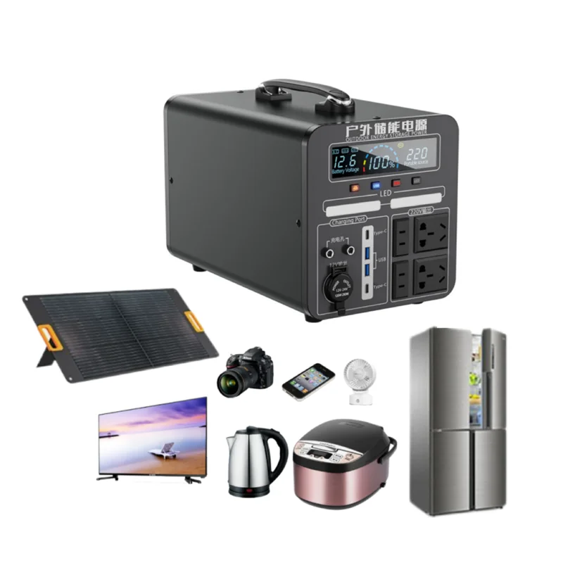 Portable 900W Supply 220 Volt Solar AC Generator MPPT Energy Storage Station Outdoor Camping Fishing Spare Car Battery Pack
Portable 900W Supply 220 Volt Solar AC Generator MPPT Energy Storage Station Outdoor Camping Fishing Spare Car Battery Pack