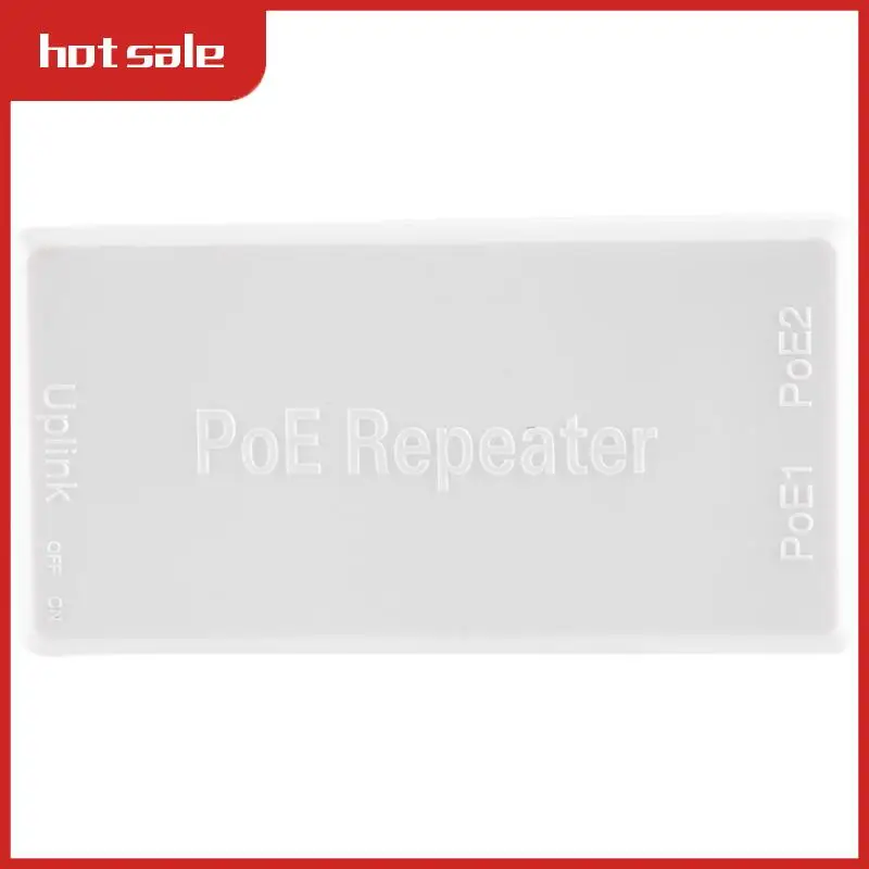 2 Port POE Repeater 10/100Mbps 1 To 2 Poe Extender With IEEE802.3Af/At 48V For Poe Switch NVR IP Camera AP Replacement
2 Port POE Repeater 10/100Mbps 1 To 2 Poe Extender With IEEE802.3Af/At 48V For Poe Switch NVR IP Camera AP Replacement