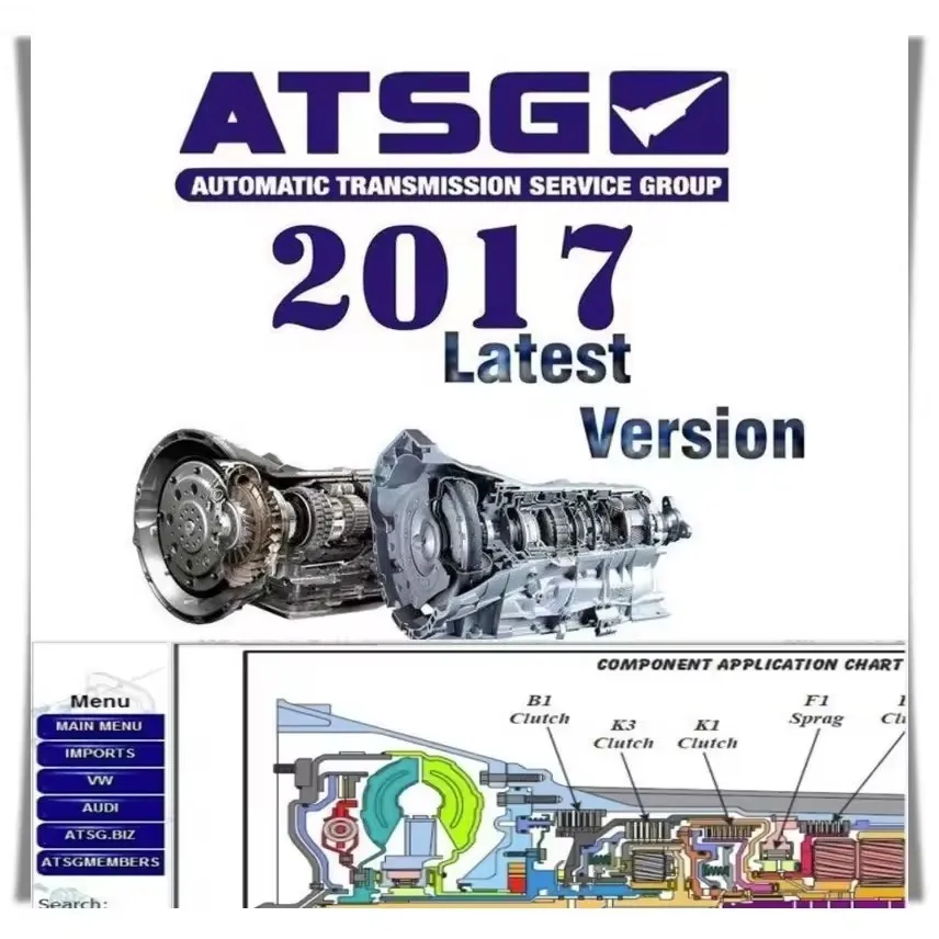 2024Best seller ATSG 2017 Automatic Transmission Maintenance Group Repair Information Car Repair Software Unit Failure Detection
2024Best seller ATSG 2017 Automatic Transmission Maintenance Group Repair Information Car Repair Software Unit Failure Detection