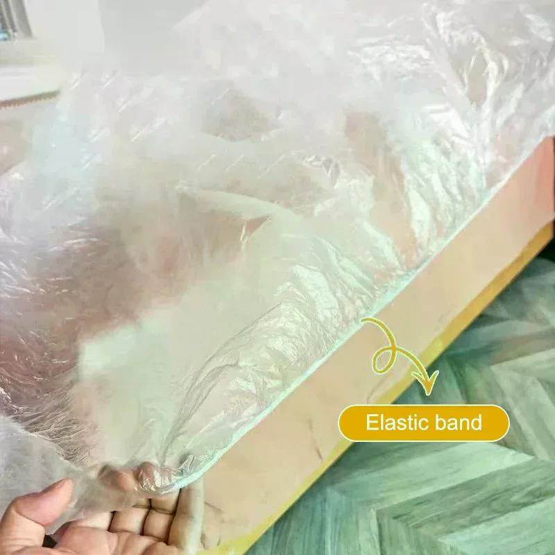 Disposable Dust Covers Elastic Plastic Dust Film Sofa Dustproof For Furniture Dormitory Sofa Wall Painting Dust Protection 1PC
Disposable Dust Covers Elastic Plastic Dust Film Sofa Dustproof For Furniture Dormitory Sofa Wall Painting Dust Protection 1PC