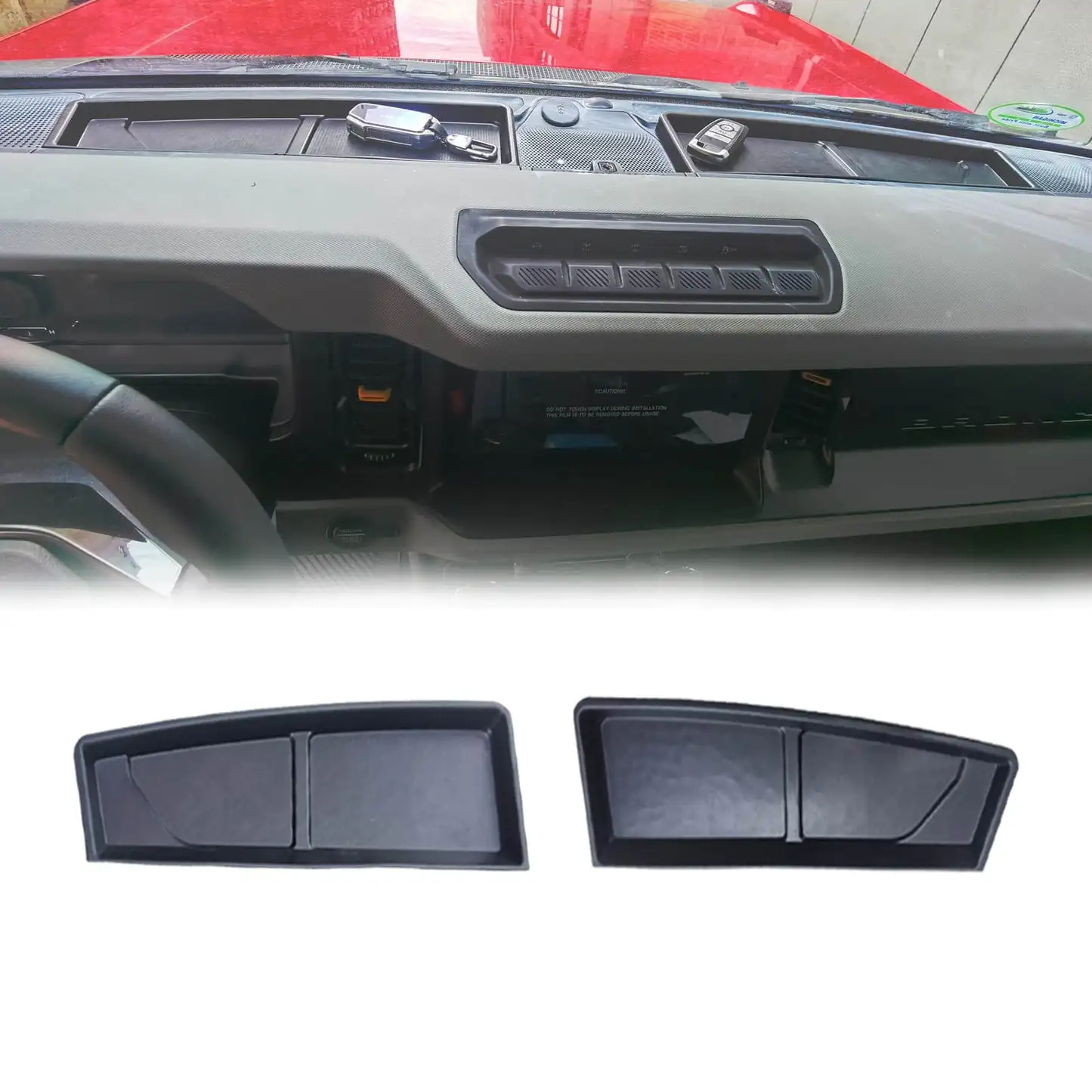 Flying Wing Center Console Dashboard Storage Box For Bronco 2021+ 4 Door 2 Door
Flying Wing Center Console Dashboard Storage Box For Bronco 2021+ 4 Door 2 Door
