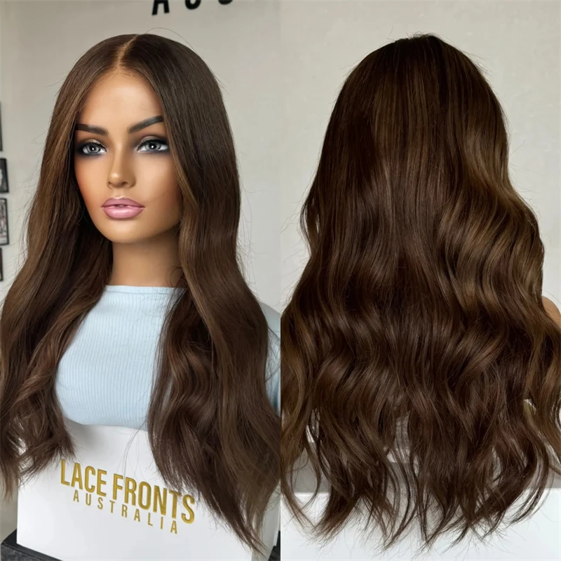 Party Daily Cosplay Wigs Ombre Dark Chocolate Brown Wig High Quality Glueless Synthetic Lace Front Wig for White Black Women
Party Daily Cosplay Wigs Ombre Dark Chocolate Brown Wig High Quality Glueless Synthetic Lace Front Wig for White Black Women