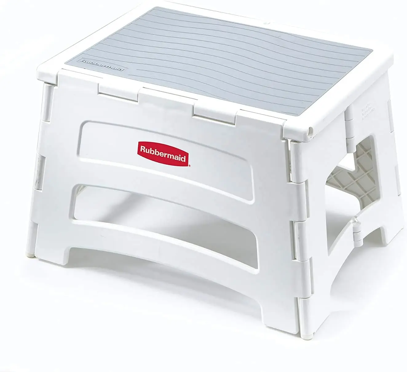 Rubbermaid Mini Folding Step Stool, Short, Foldable, Lightweight With Slip Resistant Treads And Non-Slip Feet, White
Rubbermaid Mini Folding Step Stool, Short, Foldable, Lightweight With Slip Resistant Treads And Non-Slip Feet, White