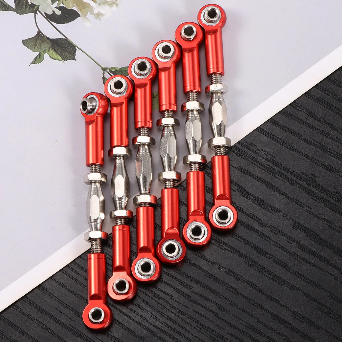 6Pcs 71mm Aluminum Turnbuckle Rod Linkage Rc Car Upgrade Durable Cnc Machined Easy Install Remove Redcat Epxhsp
6Pcs 71mm Aluminum Turnbuckle Rod Linkage Rc Car Upgrade Durable Cnc Machined Easy Install Remove Redcat Epxhsp