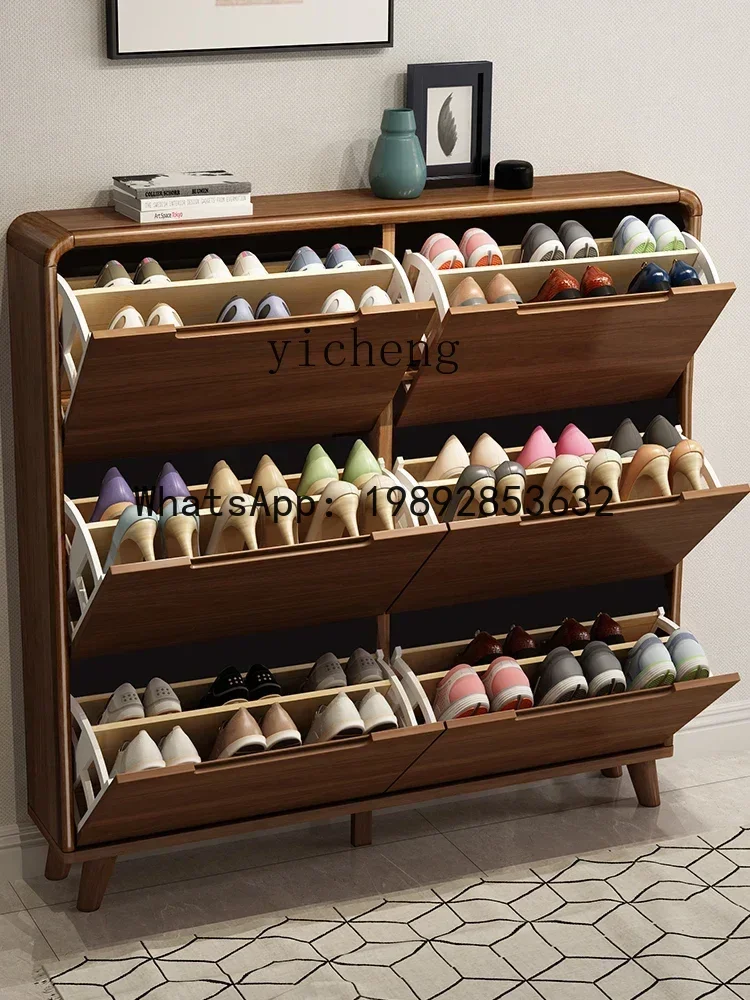LYY home shoe cabinet ultra-thin large-capacity home door indoor tipping bucket entrance cabinet integrated
LYY home shoe cabinet ultra-thin large-capacity home door indoor tipping bucket entrance cabinet integrated