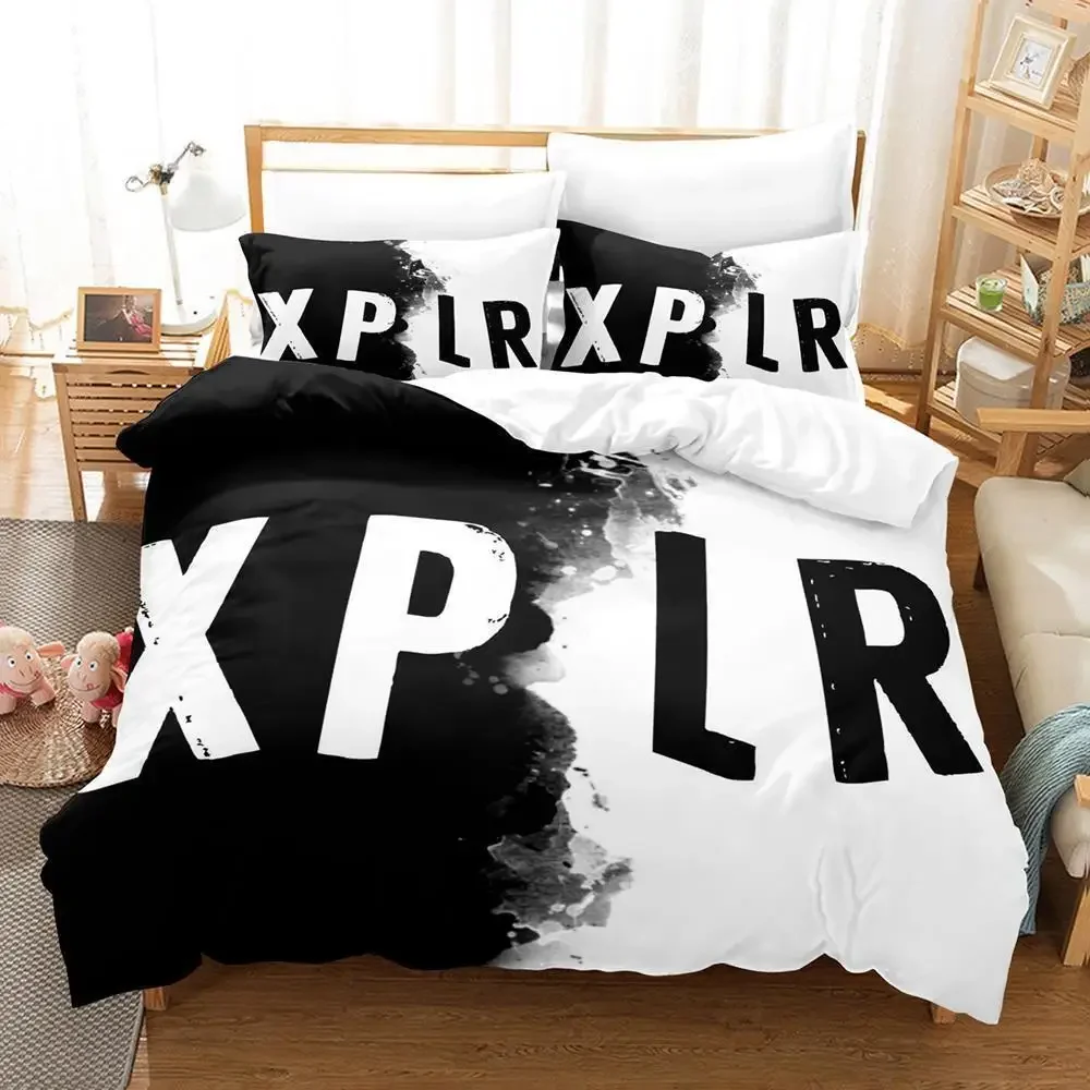 Новый комплект постельного белья XPLR, односпальная, полная, Queen King Size, простыня для спальни подростков, 3D-принт, XPLR, трехсекционная
Новый комплект постельного белья XPLR, односпальная, полная, Queen King Size, простыня для спальни подростков, 3D-принт, XPLR, трехсекционная
