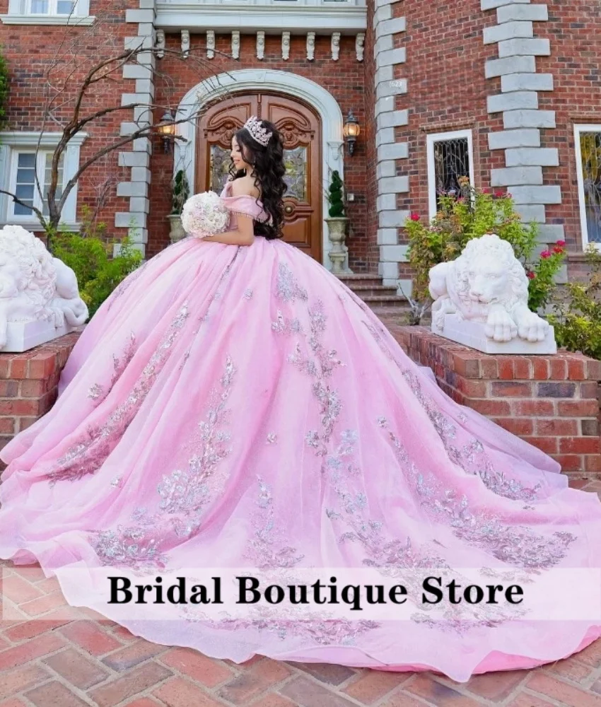 Luxury Pink Quinceanera Dress 2024 Bead Crystals Floral Appliques Princess Ball Gown Vestidos De15 Años Birthday Party Customize
Luxury Pink Quinceanera Dress 2024 Bead Crystals Floral Appliques Princess Ball Gown Vestidos De15 Años Birthday Party Customize