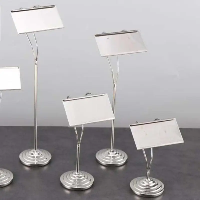 Durable Table Number Menu Clip Rack in Gold/Silver Finish for Special Event B03E
Durable Table Number Menu Clip Rack in Gold/Silver Finish for Special Event B03E