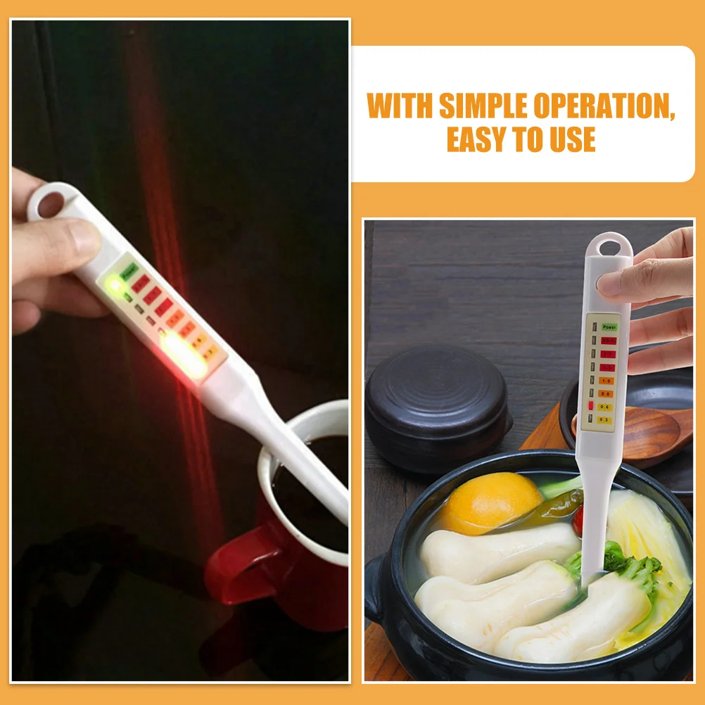 Electronic Salinometer Portable Salt Concentration Tester for Food Liquid Handheld Salinity Meter Kitchen Accessory