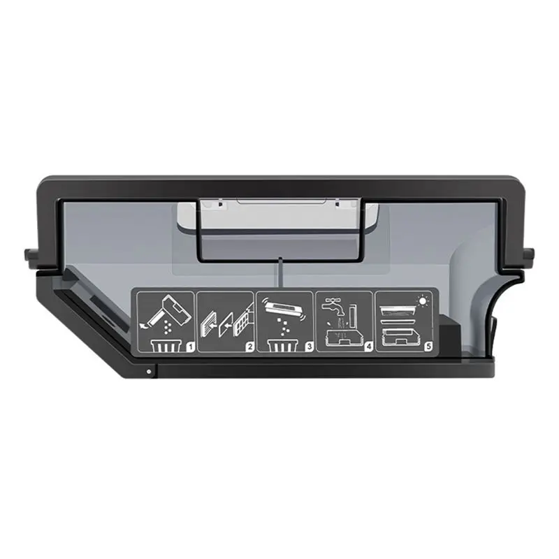 Контейнер для пыли A005-5X, запчасти для пылесосов ECOVACS Deebot X1 OMNI/TUBRO T10, аксессуары для пылесборника, черный цвет
Контейнер для пыли A005-5X, запчасти для пылесосов ECOVACS Deebot X1 OMNI/TUBRO T10, аксессуары для пылесборника, черный цвет