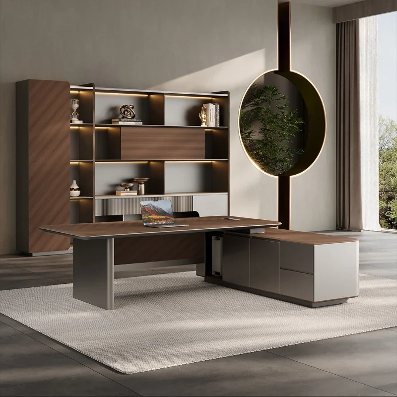 Premium Boss table simple modern blister President's office, furniture manager, supervisor, table and chair combination
Premium Boss table simple modern blister President's office, furniture manager, supervisor, table and chair combination