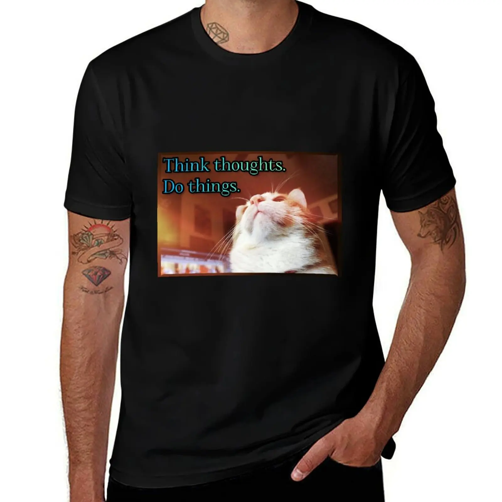 Think thoughts, do things T-Shirt custom t-shirts vintage anime clothes anime shirt shirts graphic tee men
Think thoughts, do things T-Shirt custom t-shirts vintage anime clothes anime shirt shirts graphic tee men