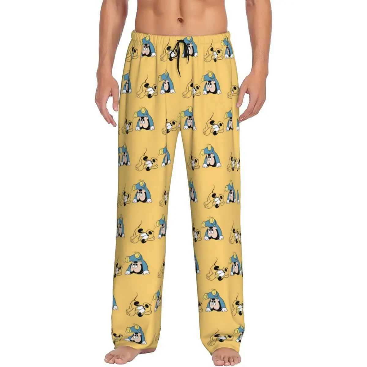 Мужские пижамные штаны с Микки Маусом на заказ, одежда для сна с героями мультфильмов, эластичные штаны для сна с карманами
Мужские пижамные штаны с Микки Маусом на заказ, одежда для сна с героями мультфильмов, эластичные штаны для сна с карманами