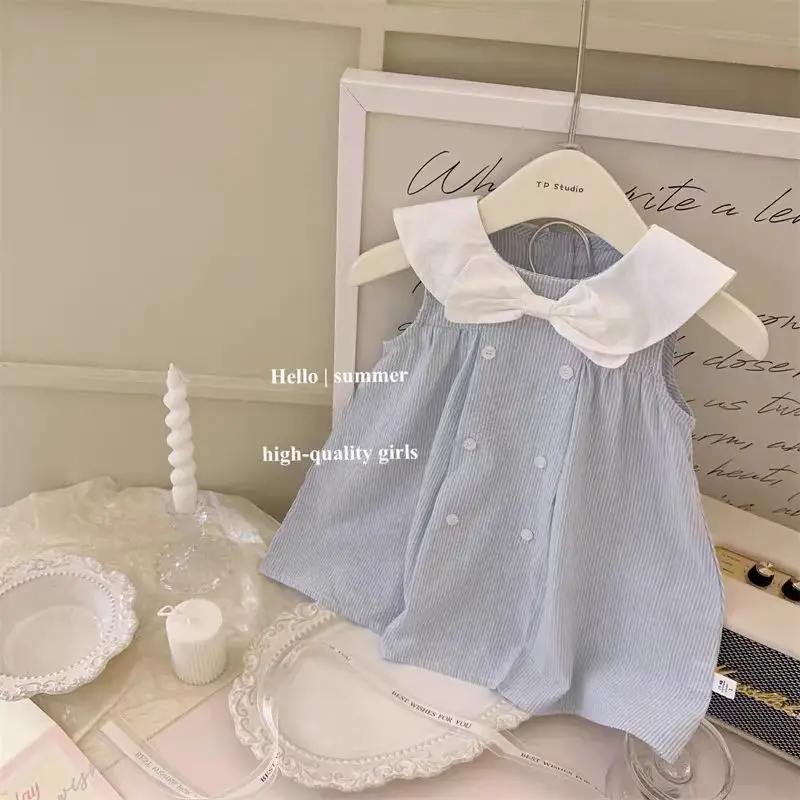 Summer Baby Dress Cute Baby Girl Summer Dress Sweet Princess Dress Children's Thin Sleeveless Dress
Summer Baby Dress Cute Baby Girl Summer Dress Sweet Princess Dress Children's Thin Sleeveless Dress