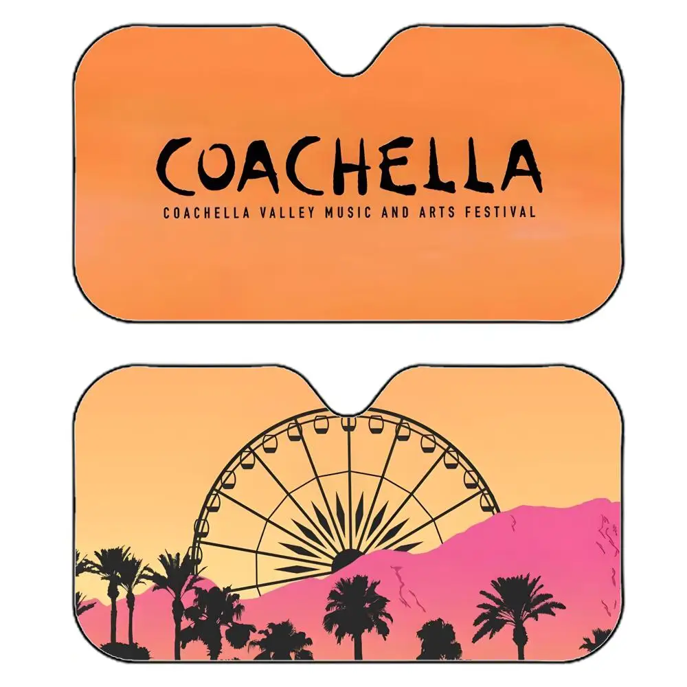 Fashion C-Coachella Valley Music Arts Sun Visor Reflective Car Windshield Sun Visor Anti-UV Heat Insulation Reusable Sun Shade
Fashion C-Coachella Valley Music Arts Sun Visor Reflective Car Windshield Sun Visor Anti-UV Heat Insulation Reusable Sun Shade