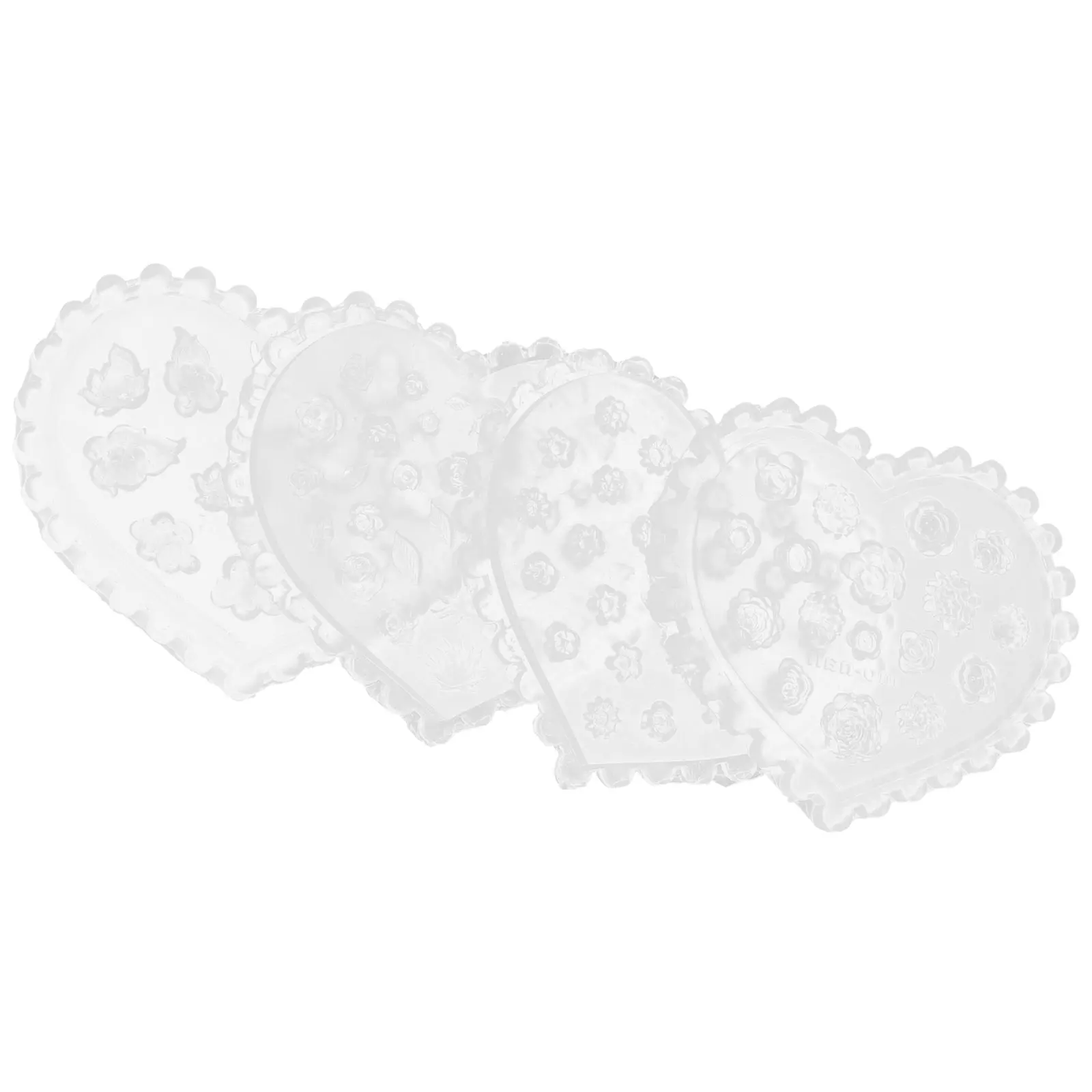 4pcs Flower Nail Clay Mold Heart Drop Resin Silicone Jewelry Making Crafts MD-105 MD-100 MD-98 MD-94 Smooth Durable Long
4pcs Flower Nail Clay Mold Heart Drop Resin Silicone Jewelry Making Crafts MD-105 MD-100 MD-98 MD-94 Smooth Durable Long