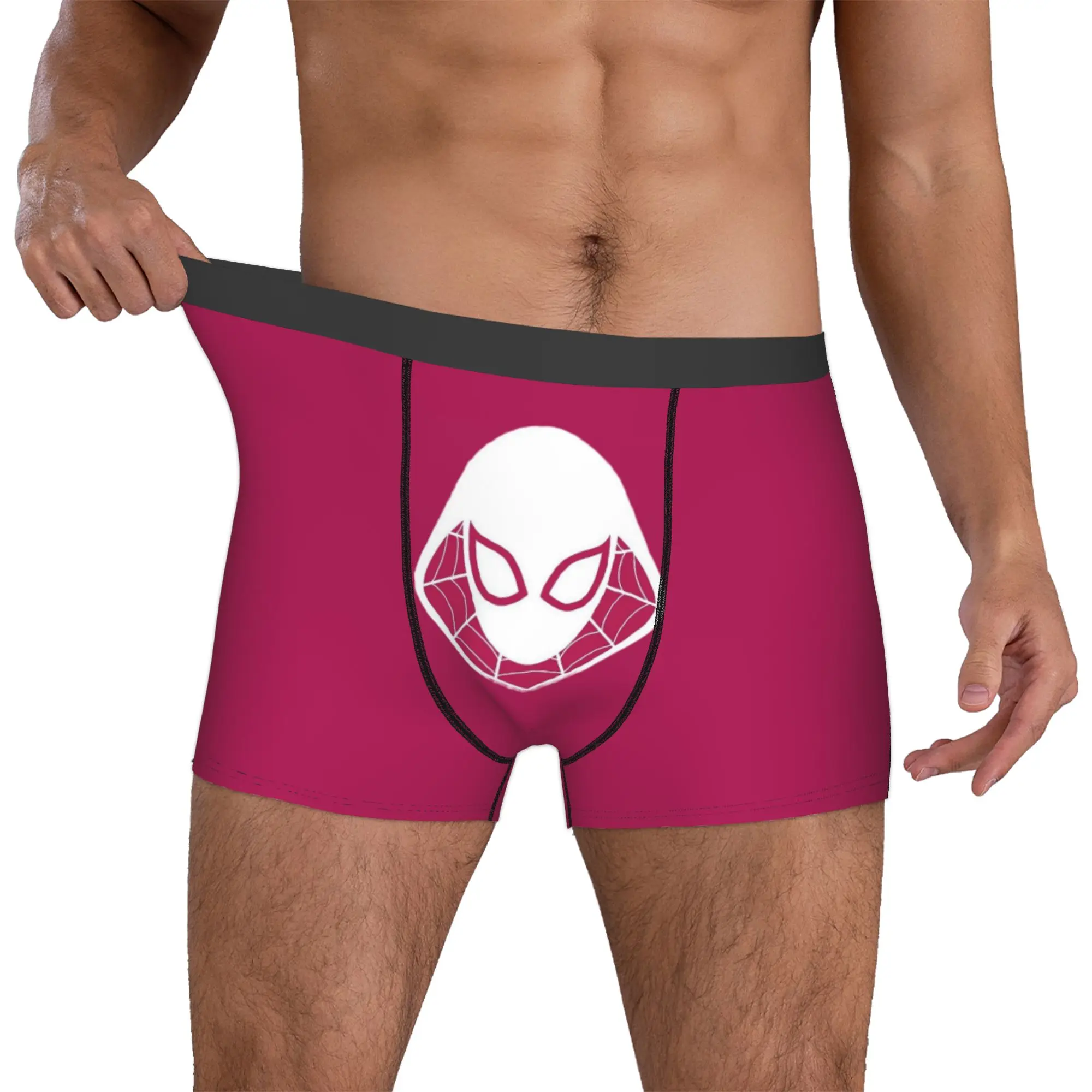 Custom G-Gwen Stacy S-Spiderman Boxers Shorts Men's Superhero Briefs Underwear Funny Underpants
Custom G-Gwen Stacy S-Spiderman Boxers Shorts Men's Superhero Briefs Underwear Funny Underpants