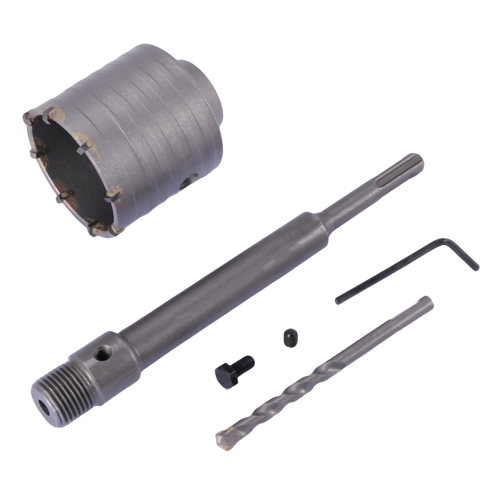 ABRE-SDS Plus Shank Concrete Cement Stone 65Mm Wall Hole Saw Drill Bit 200Mm Rod Mark
ABRE-SDS Plus Shank Concrete Cement Stone 65Mm Wall Hole Saw Drill Bit 200Mm Rod Mark