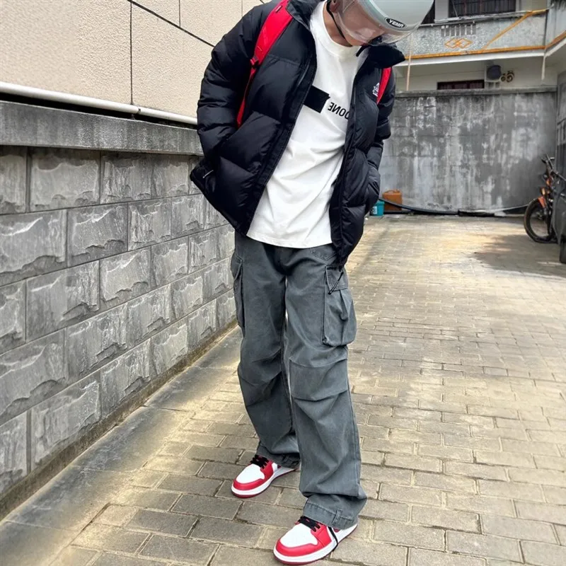 Waed Pure Cotton Streetwear Work Pants Loose Straight Leg Casual Trousers Spring Autumn Heavyweight American Trendy Brand
Waed Pure Cotton Streetwear Work Pants Loose Straight Leg Casual Trousers Spring Autumn Heavyweight American Trendy Brand