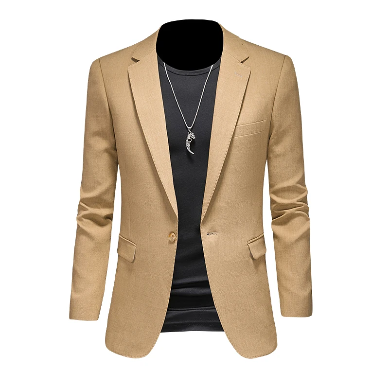 2024 Men's Slim Fit Business Casual Suit Solid Color Fashion Trend Korean Style Single Breasted West Coat for Handsome Men
2024 Men's Slim Fit Business Casual Suit Solid Color Fashion Trend Korean Style Single Breasted West Coat for Handsome Men