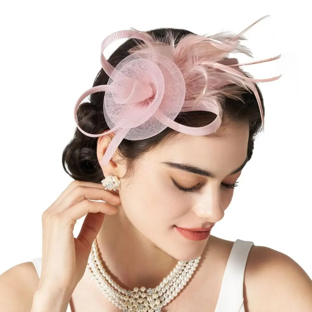 Formal Dress Feathers Mesh Headband Luxury Exquisite Fascinator Headdress Stage Performance Headpiece Retro
Formal Dress Feathers Mesh Headband Luxury Exquisite Fascinator Headdress Stage Performance Headpiece Retro