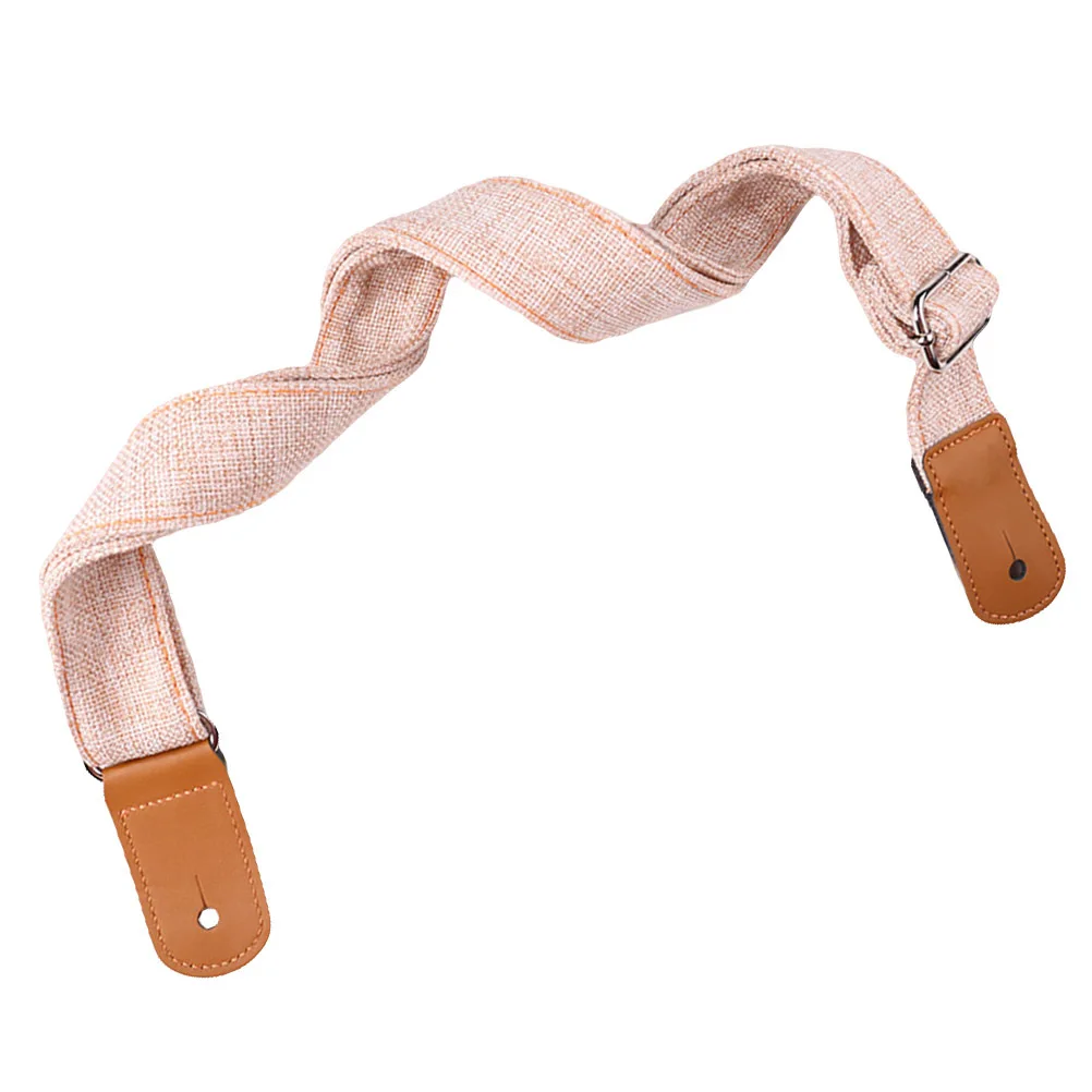 1Pcs Ukulele Strap Cotton Linen Durable Beige Ends Adjustable Metal Buckle Comfortable Shoulder Guitar Strap
1Pcs Ukulele Strap Cotton Linen Durable Beige Ends Adjustable Metal Buckle Comfortable Shoulder Guitar Strap