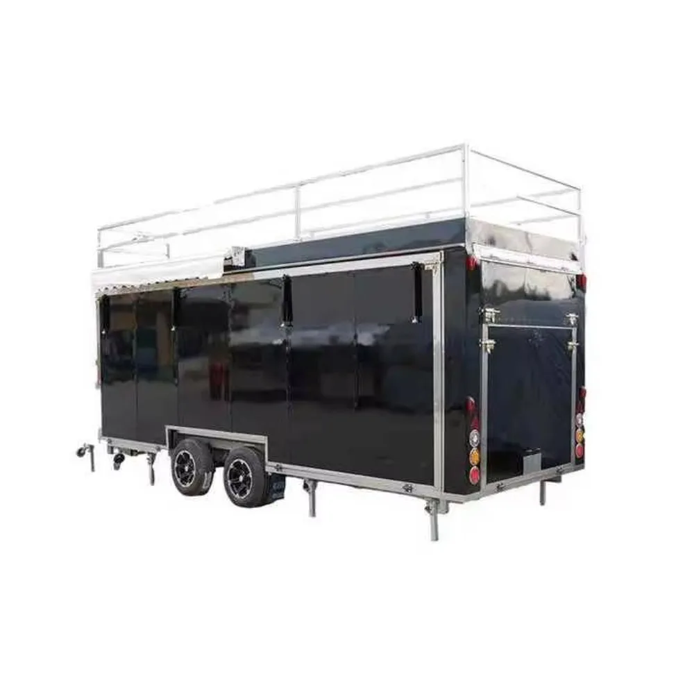 Square Food Truck Trailer Factory Direct Sales Fully Outfitted Snack Cart Mobile Kitchen Trailer for Street Vending
Square Food Truck Trailer Factory Direct Sales Fully Outfitted Snack Cart Mobile Kitchen Trailer for Street Vending