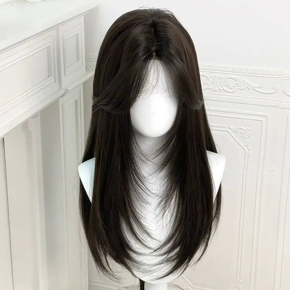 Dark #4 Brown 100% Virgin Human Hair Wig Silk Base Glueless Straight Wig 180% Density Natural Hairline Luxury Women's Wig
Dark #4 Brown 100% Virgin Human Hair Wig Silk Base Glueless Straight Wig 180% Density Natural Hairline Luxury Women's Wig