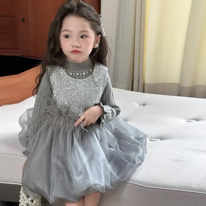 Girls' Princess Dress Autumn Winter New Children's Toddler Fleece Vest Dress Cute Stylish Dress Gown
Girls' Princess Dress Autumn Winter New Children's Toddler Fleece Vest Dress Cute Stylish Dress Gown