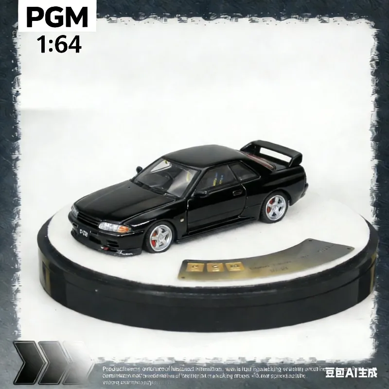 PGM 1:64 Nissan GTR R32 Skyline Cast Aluminum Alloy Car Model, Boys' Holiday Gift Toy Collection Decoration Item.
PGM 1:64 Nissan GTR R32 Skyline Cast Aluminum Alloy Car Model, Boys' Holiday Gift Toy Collection Decoration Item.